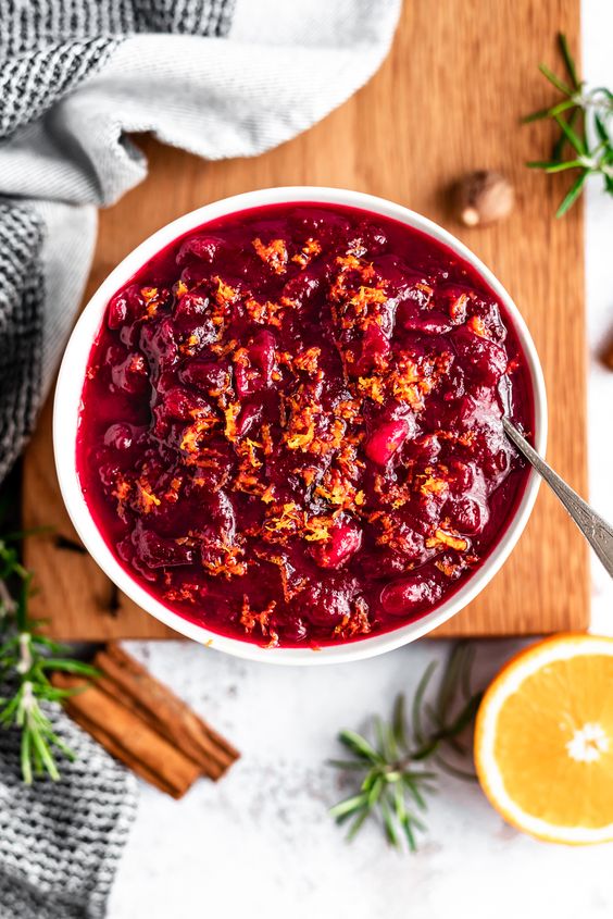 MLW Thanksgiving Recipe - Cranberry Sauce